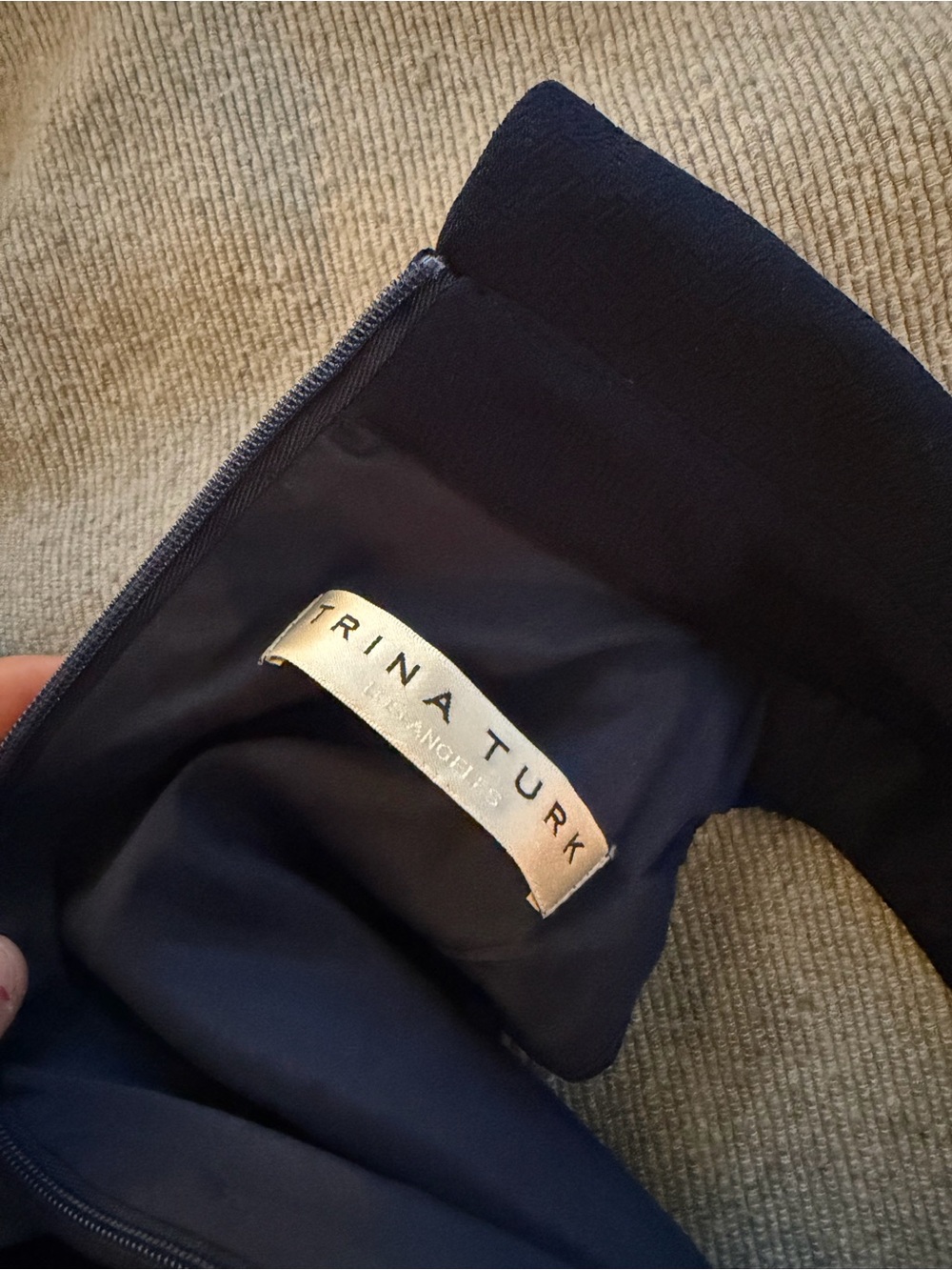 Trina Turk  Dark Navy Dress